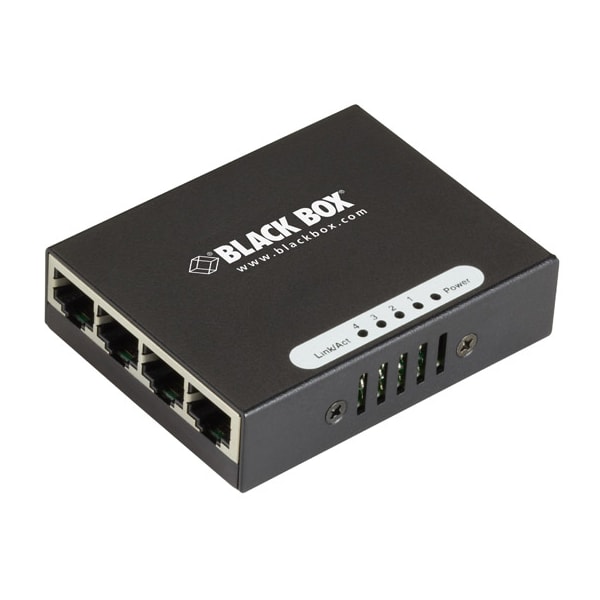 Black Box BLACK BOX Ethernet Switch 4-Port Gigabit Unmanaged Usb LGB304AE - main